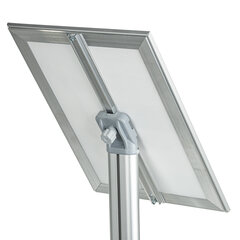 Стойка информационная напольная А4 с алюминиевым &laquo;клик&raquo;-профилем (210&times;297 мм) BRAUBERG &laquo;Extra&raquo;, 238224