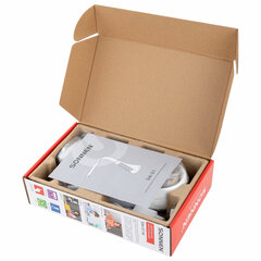 Настольная лампа / светильник SONNEN SM-01W на подставке, LCD-экран, СВЕТОДИОДНАЯ, 5 Вт, белый, 238233