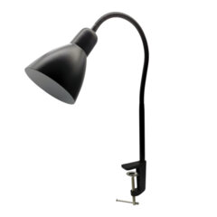 Настольная лампа / светильник SONNEN PH-370, на струбцине, ЦОКОЛЬ Е27, черный, 238235