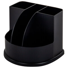 Подставка-органайзер BRAUBERG &laquo;ULTRA&raquo;, 132&times;122&times;108 мм, 5 отделений, черная, 238256