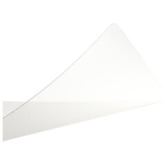 Коврик-подкладка настольный сверхпрочный 600&times;1200 мм, прозрачный, 0,8 мм, BRAUBERG, рулон, 238302