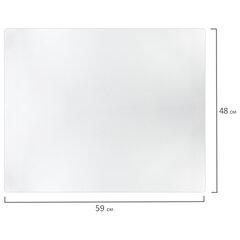 Коврик-подкладка настольный 480&times;590 мм, матовый, 0,8 мм, BRAUBERG, 238303