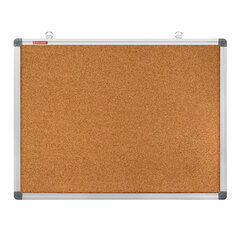 Доска пробковая для объявлений 45&times;60 см, алюминиевая рамка, BRAUBERG Extra, 238307