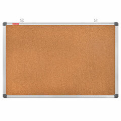 Доска пробковая для объявлений 60&times;90 см, алюминиевая рамка, BRAUBERG Extra, 238308