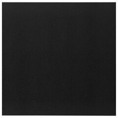 Доска меловая 30&times;30 см, немагнитная, без рамки, ПВХ, ЧЕРНАЯ, BRAUBERG, 238316