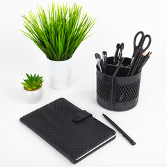 Подставка-органайзер STAFF &laquo;Octet&raquo;, 4-8 отделений (трансформер), вращающаяся, черная, 238321