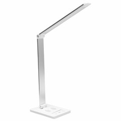 Настольная лампа / светильник с беспроводной зарядкой и таймером, LED, 6 Вт, белый, DASWERK (ДАСВЕРК), 238327