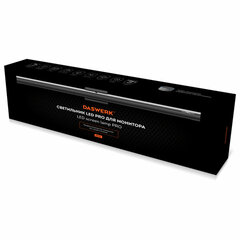 Бестеневая лампа / светильник для монитора, ноутбука многорежимная, LED, 5 Вт, черный, DASWERK (ДАСВЕРК), 238330