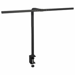 Бестеневая лампа / светильник на струбцине, LED, 16 Вт, черный, высота 75 см, DASWERK (ДАСВЕРК), 238331