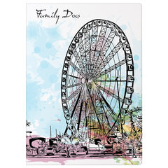 Папка-органайзер семейная для 4-х комплектов документов &laquo;Journey&raquo;, А4, цветной принт, STAFF, 238338