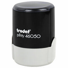 Оснастка для печатей D=50 мм, TRODAT 46050 P2, корпус черный, БЕЗ ПОДУШКИ (код подушки 238390)
