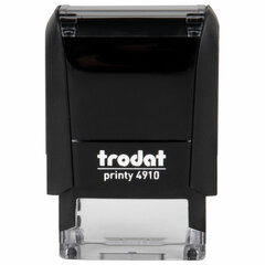 Оснастка для штампа, размер оттиска 26&times;9 мм, синий, TRODAT 4910 P4, подушка в комплекте, 56876