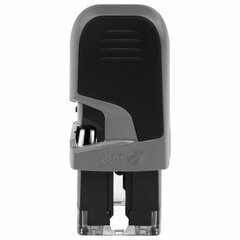 Штамп самонаборный 4-стр, 47&times;18 мм, синий, TRODAT 4912P4/<wbr/>DB, корпус СЕРЫЙ, КАССЫ В КОМПЛЕКТЕ, 43215