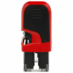 Штамп самонаборный 4-стр., 47&times;18 мм, синий, TRODAT 4912P4/<wbr/>DB, корпус КРАСНЫЙ, КАССЫ В КОМПЛЕКТЕ, 43218