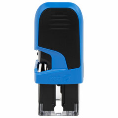 Штамп самонаборный 4-стр, 47&times;18 мм, синий, TRODAT 4912P4/<wbr/>DB, корпус СИНИЙ, КАССА В КОМПЛЕКТЕ, 67581