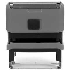 Штамп самонаборный 5-стр, 58&times;22 мм, синий, TRODAT 4913P4/<wbr/>DB, корпус СЕРЫЙ, КАССЫ В КОМПЛЕКТЕ, 43216