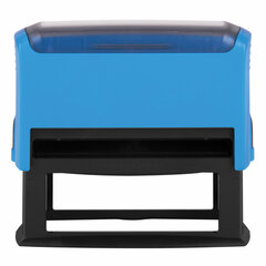 Штамп самонаборный 5-стр, оттиск 82&times;25 мм, синий, TRODAT 4925, корпус СИНИЙ, КАССЫ В КОМПЛЕКТЕ, 53404