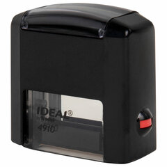 Оснастка для штампа, размер оттиска 26&times;9 мм, синий, TRODAT IDEAL 4910 P2, подушка в комплекте, 125414