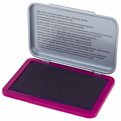 Штемпельная подушка TRODAT IDEAL 9071М, 90&times;56 мм, металлический корпус, ФИОЛЕТОВАЯ, 153126