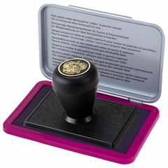 Штемпельная подушка TRODAT IDEAL 9071М, 90&times;56 мм, металлический корпус, ФИОЛЕТОВАЯ, 153126