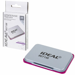 Штемпельная подушка TRODAT IDEAL 9071М, 90&times;56 мм, металлический корпус, ФИОЛЕТОВАЯ, 153126