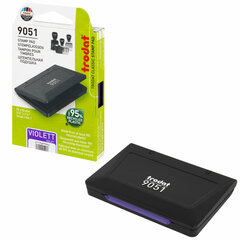 Штемпельная подушка TRODAT 9051 90&times;50 мм, ФИОЛЕТОВАЯ, 191021