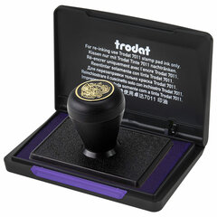 Штемпельная подушка TRODAT 9051 90&times;50 мм, ФИОЛЕТОВАЯ, 191021