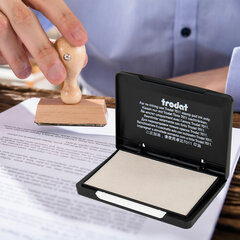 Штемпельная подушка TRODAT 9051, 90&times;50 мм, НЕОКРАШЕННАЯ, 191052