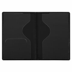 Обложка для паспорта, мягкий полиуретан, &laquo;PASSPORT&raquo;, голубая, STAFF, 238405