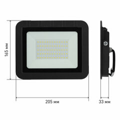 Прожектор светодиодный ЭРА, 50 (415) Вт, 6500 К, 4600 Лм, IP65, PRO LPR-061-0-65K-050