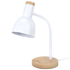 Настольная лампа-светильник SONNEN BR-372, на подставке, лампочка в ПОДАРОК!, E27, белый, 40 см, 238447