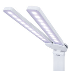 Настольная лампа-светильник беспроводная SONNEN PT-203, органайзер, дисплей, 6 в 1, LED 7 Вт, белый, 238497