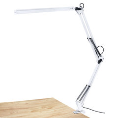Настольная лампа-светильник SONNEN ST-001, струбцина, LED, 14 Вт, 3 режима цветовой температуры, металлический корпус, 70 см, 238498