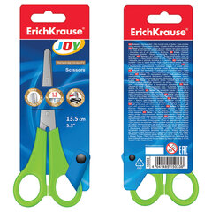 Ножницы ERICH KRAUSE &laquo;JOY&raquo; 135 мм, цвет ассорти, в картонной упаковке с европодвесом, 15033
