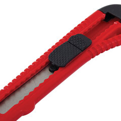 Нож канцелярский 18 мм КОМПЛЕКТ &laquo;2 шт. + 1 шт. В ПОДАРОК&raquo;, фиксатор, блистер, STAFF EVERYDAY, 238769