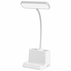 Настольная лампа / светильник беспроводная SONNEN PT-302, органайзер, USB, LED, 3 Вт, 3 режима, 238783