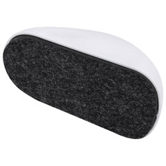 Стиратель магнитный для магнитно-маркерной доски (65&times;125 мм), BRAUBERG &laquo;JET&raquo;, бело-синий, 238791