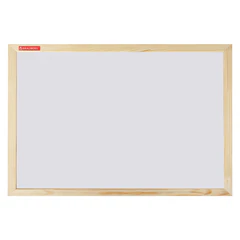Доска магнитно-маркерная 30&times;45 см, деревянная рамка, BRAUBERG &laquo;Wood&raquo;, 238793