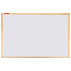 Доска магнитно-маркерная 60&times;90 см, деревянная рамка, BRAUBERG &laquo;Wood&raquo;, 238796