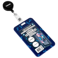 Бейдж вертикальный с 3D-печатью &laquo;Аниме&raquo; (85&times;54 мм), с рулеткой, СЛАЙДЕР, FUNSTER (ФАНСТЕР), 238840