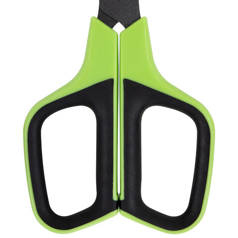 Ножницы BRAUBERG "JET Special", салатовые, 175 мм, 3-х сторонняя заточка, тефлоновое покрытие,238851