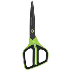 Изображение товара Ножницы BRAUBERG JET Special 210 мм тристоронняя заточка тефлоновое покрытие салатовые