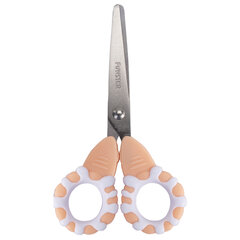 Ножницы FUNSTER (ФАНСТЕР) 130 мм, фигурные ручки ЛЕДЕНЦЫ из ABS пластика, в дисплее, 238853