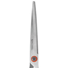 Ножницы BRAUBERG &laquo;Super black&raquo; 170 мм, черные, 3-сторонняя заточка, ручки из ABS-пластика, 238854