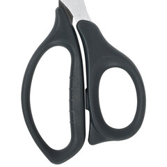 Ножницы BRAUBERG &laquo;BOMB&raquo;, 170 мм, графитовый цвет, 2-сторонняя заточка, эргономичные, 238857