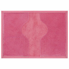 Обложка для паспорта натуральная кожа флоттер, принт &laquo;Девушка&raquo;, цвет пудрово-розовый, BRAUBERG, 238868