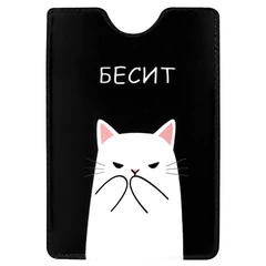 Обложка-карман для карт и пропусков с вырезом &laquo;Cool Mix&raquo;, 95&times;65 мм, 10 дизайнов ассорти, ПВХ, STAFF, 238878