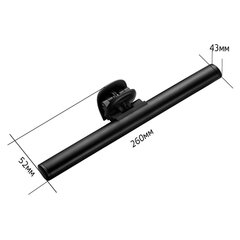 Бестеневая лампа светильник с креплением на монитор на струбцине &laquo;Гефест-1&raquo;, USB, Д, LED, 5 Вт, черный