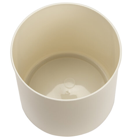 Контейнер урна ведерко для мусора НАСТОЛЬНОЕ 2,4 л 165x135мм, белый, BoomHouse, 238897