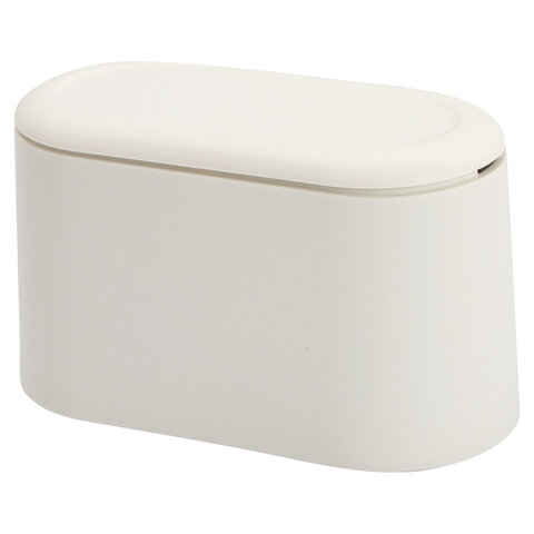 Контейнер урна ведерко для мусора с микролифтом НАСТОЛЬНОЕ 2 л 220х110х130мм, BoomHouse, 238898